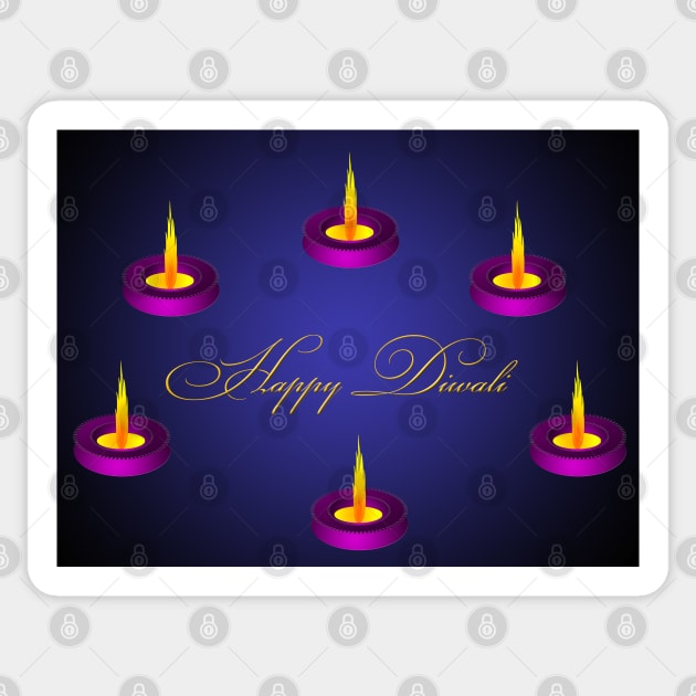 Happy Diwali Sticker by ikshvaku